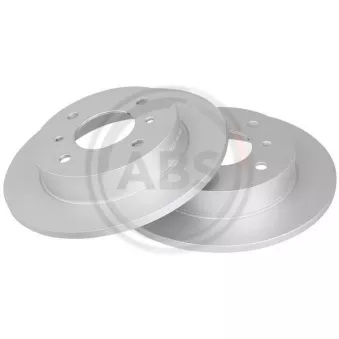 Jeu de 2 disques de frein arrière A.B.S. 16104