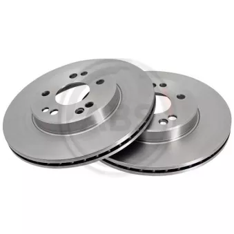 Jeu de 2 disques de frein avant A.B.S.