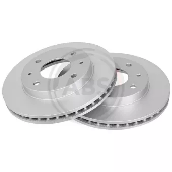 Jeu de 2 disques de frein avant A.B.S. 16136