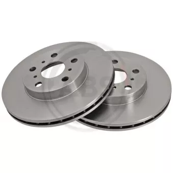 Jeu de 2 disques de frein avant A.B.S.