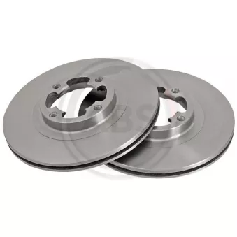 Jeu de 2 disques de frein avant A.B.S.