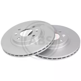 Jeu de 2 disques de frein avant A.B.S. 16150