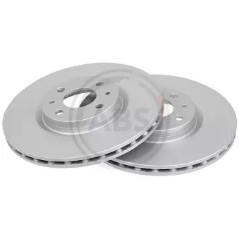 Jeu de 2 disques de frein avant A.B.S.