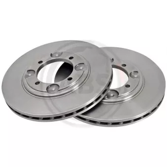 Jeu de 2 disques de frein avant A.B.S. 16161