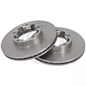 Jeu de 2 disques de frein avant A.B.S. 16164