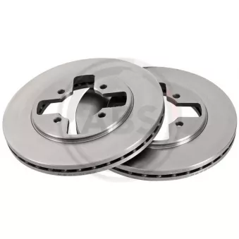 Jeu de 2 disques de frein avant A.B.S. 16165