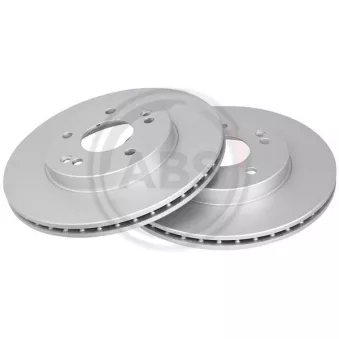 Jeu de 2 disques de frein avant A.B.S. 16181