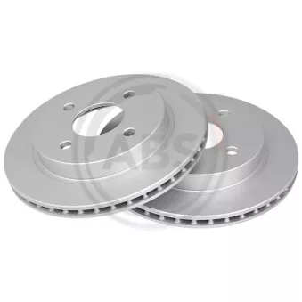 Jeu de 2 disques de frein arrière A.B.S. 16191