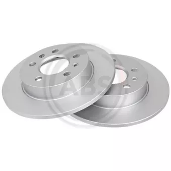 Jeu de 2 disques de frein arrière A.B.S. 16215