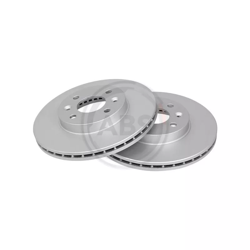 Jeu de 2 disques de frein avant A.B.S. 16217