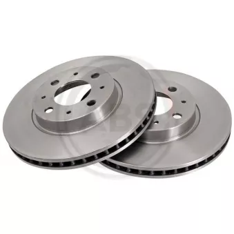 Jeu de 2 disques de frein avant A.B.S. 16222