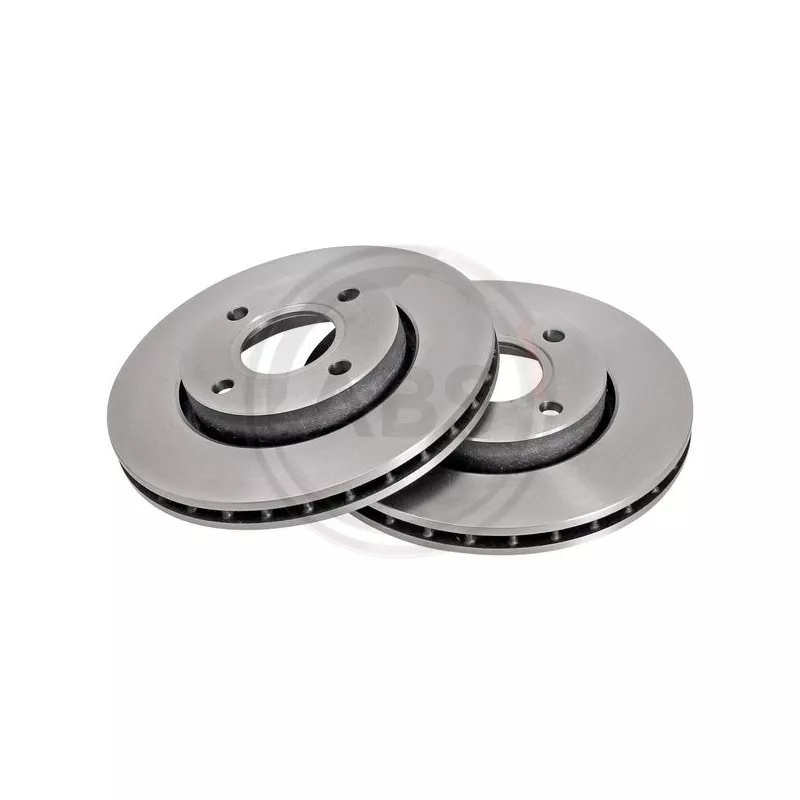 Jeu de 2 disques de frein avant A.B.S. 16226