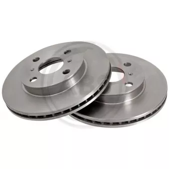 Jeu de 2 disques de frein avant A.B.S. 16230