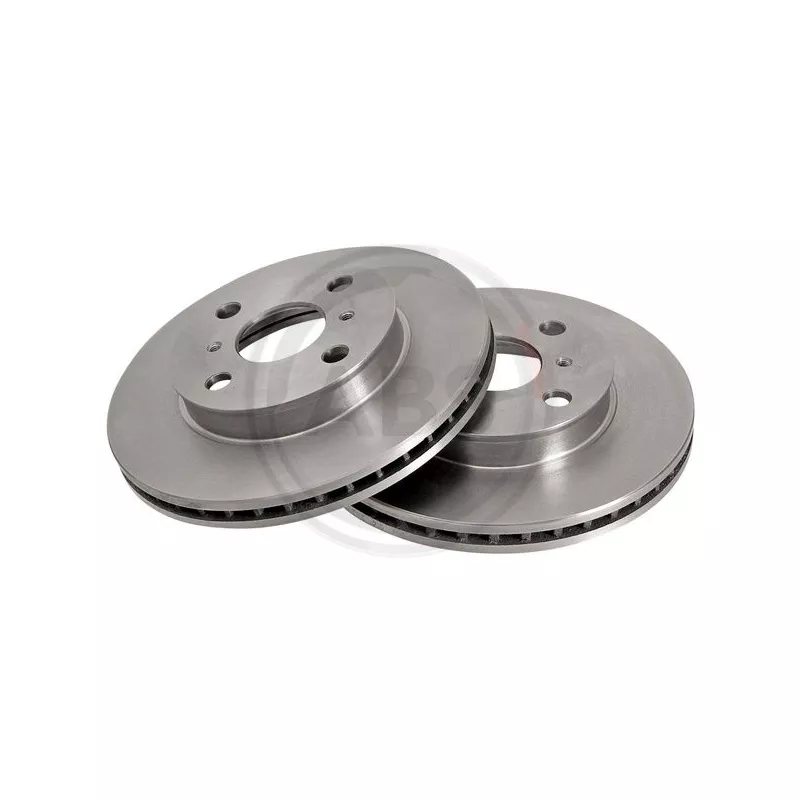 Jeu de 2 disques de frein avant A.B.S. 16230