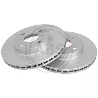 Jeu de 2 disques de frein avant A.B.S. 16234