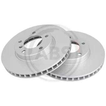 Jeu de 2 disques de frein avant A.B.S. 16253