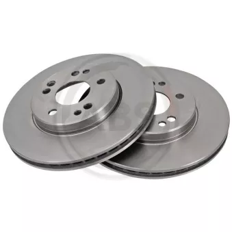 Jeu de 2 disques de frein avant A.B.S.