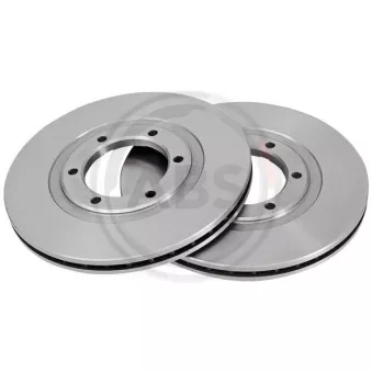 Jeu de 2 disques de frein avant A.B.S. 16268