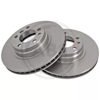 Jeu de 2 disques de frein avant A.B.S. 16331
