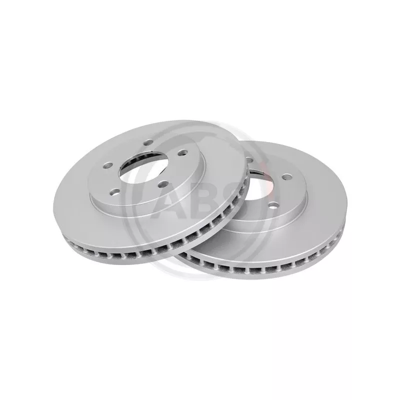 Jeu de 2 disques de frein avant A.B.S. 16351