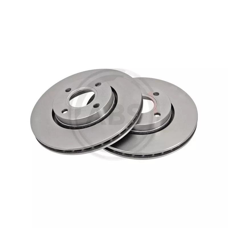 Jeu de 2 disques de frein avant A.B.S. 16371