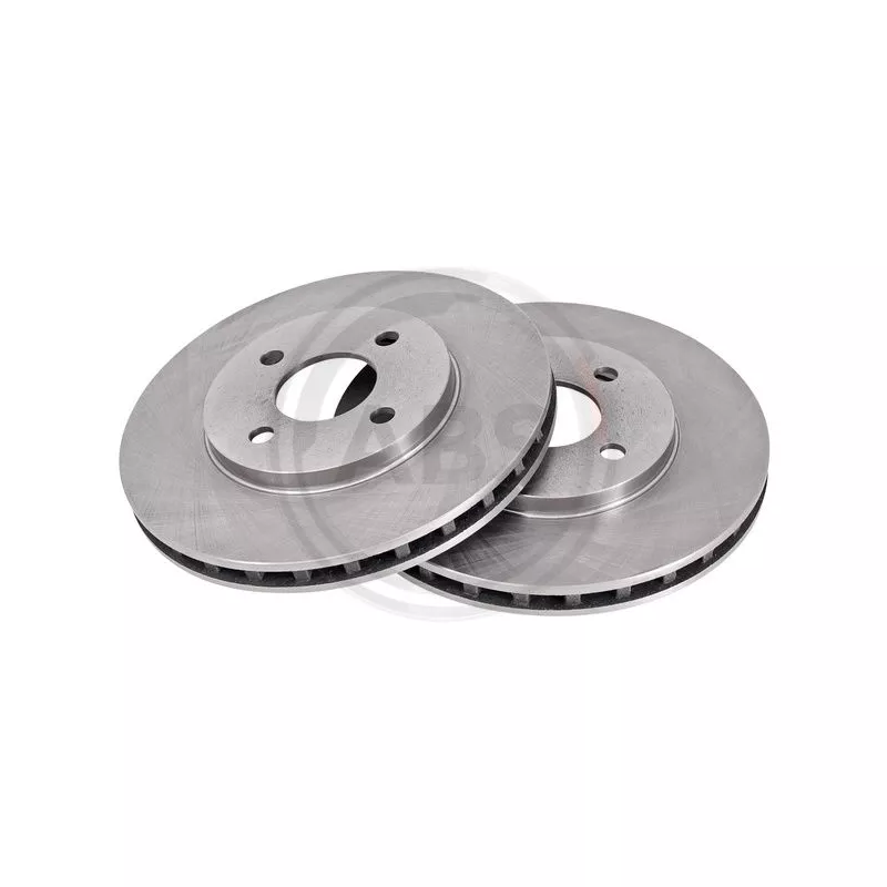 Jeu de 2 disques de frein avant A.B.S. 16412