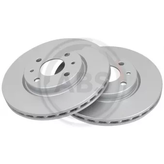 Jeu de 2 disques de frein avant A.B.S. 16422