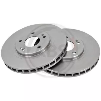 Jeu de 2 disques de frein avant A.B.S. 16480