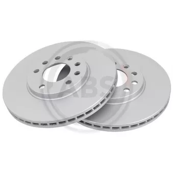 Jeu de 2 disques de frein avant A.B.S. 16486
