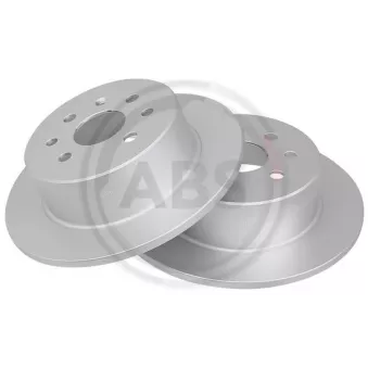 Jeu de 2 disques de frein arrière A.B.S.