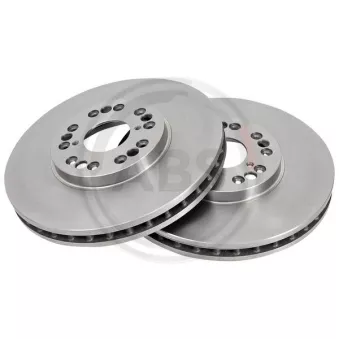 Jeu de 2 disques de frein avant A.B.S. 16493