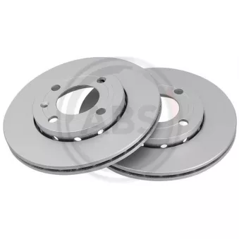 Jeu de 2 disques de frein avant A.B.S. 16541