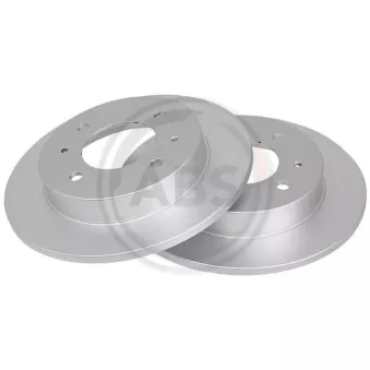 Jeu de 2 disques de frein arrière A.B.S. 16563