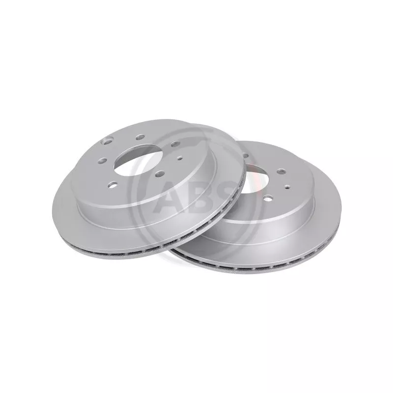 Jeu de 2 disques de frein arrière A.B.S. 16577
