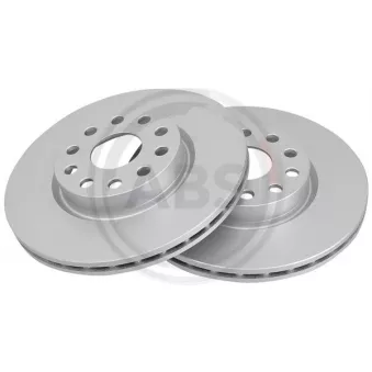 Jeu de 2 disques de frein avant A.B.S. 16581