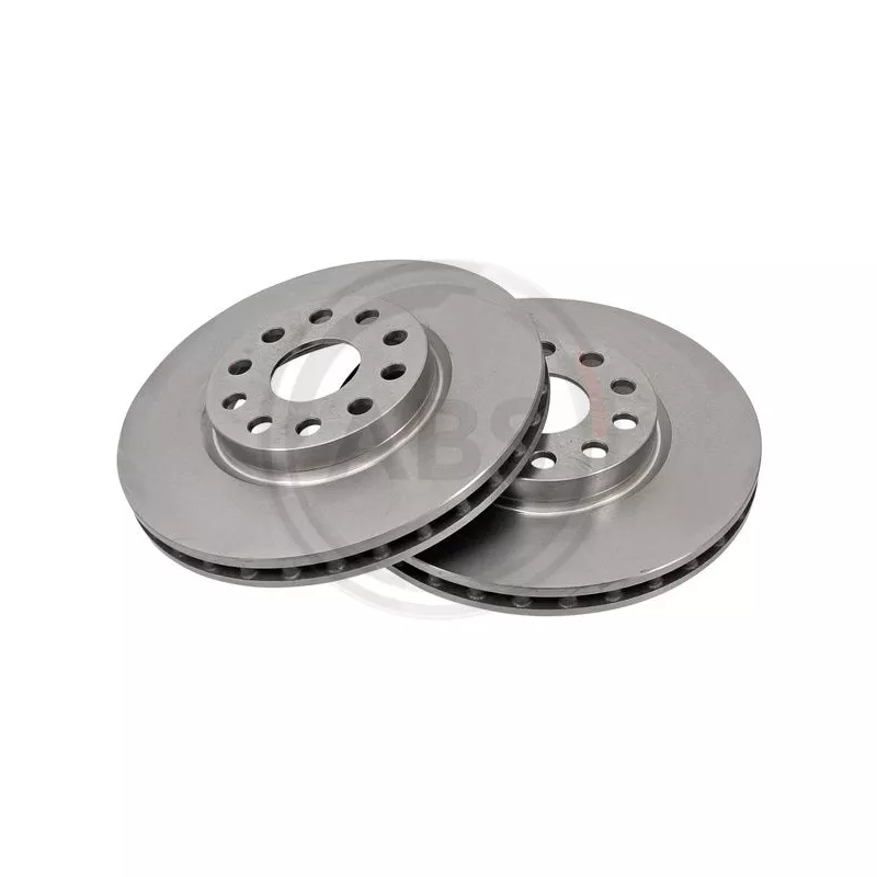 Jeu de 2 disques de frein avant A.B.S. 16582