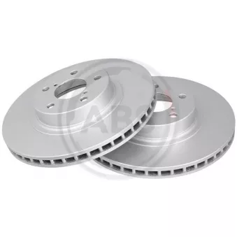 Jeu de 2 disques de frein avant A.B.S. 16632