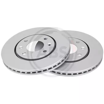 Jeu de 2 disques de frein avant A.B.S. 16648