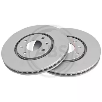 Jeu de 2 disques de frein avant A.B.S. 16649