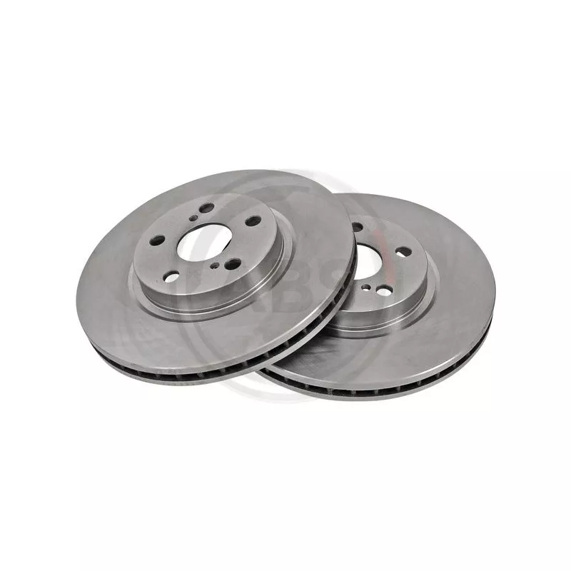 Jeu de 2 disques de frein avant A.B.S. 16653