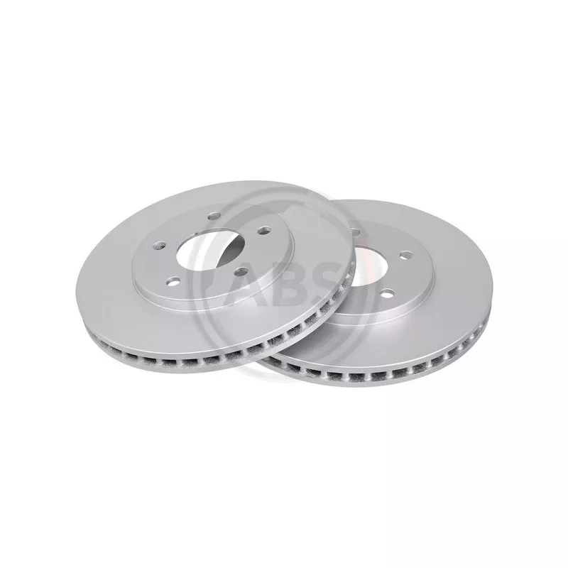 Jeu de 2 disques de frein avant A.B.S. 16706