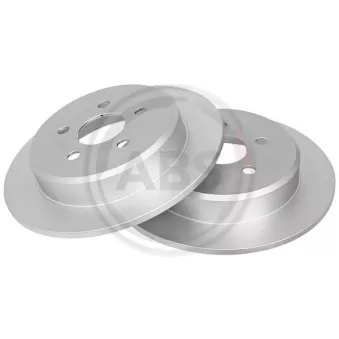 Jeu de 2 disques de frein arrière A.B.S. 16724