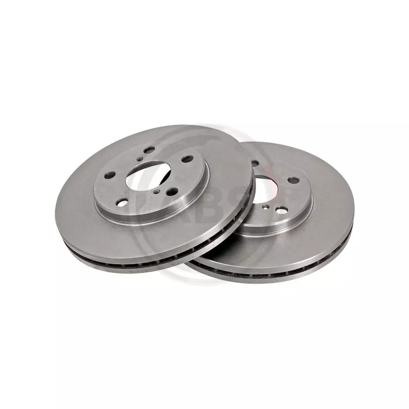 Jeu de 2 disques de frein avant A.B.S. 16895
