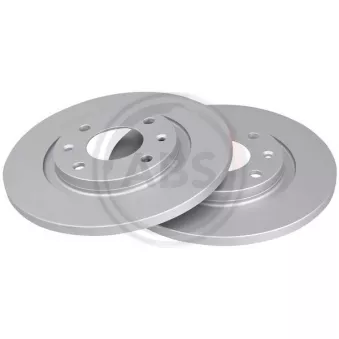 Jeu de 2 disques de frein avant A.B.S. 16899