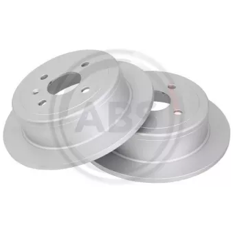 Jeu de 2 disques de frein arrière A.B.S.