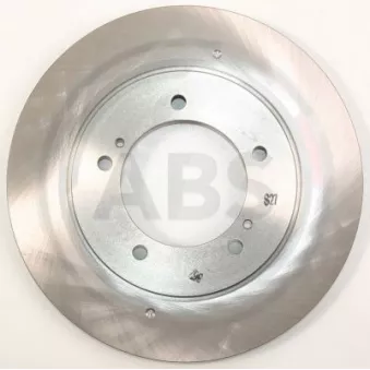 Jeu de 2 disques de frein avant A.B.S. 17006