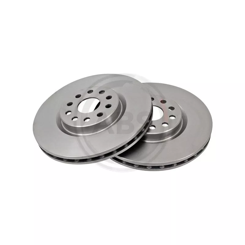 Jeu de 2 disques de frein avant A.B.S. 17014