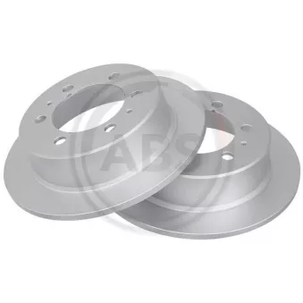 Jeu de 2 disques de frein arrière A.B.S. 17016