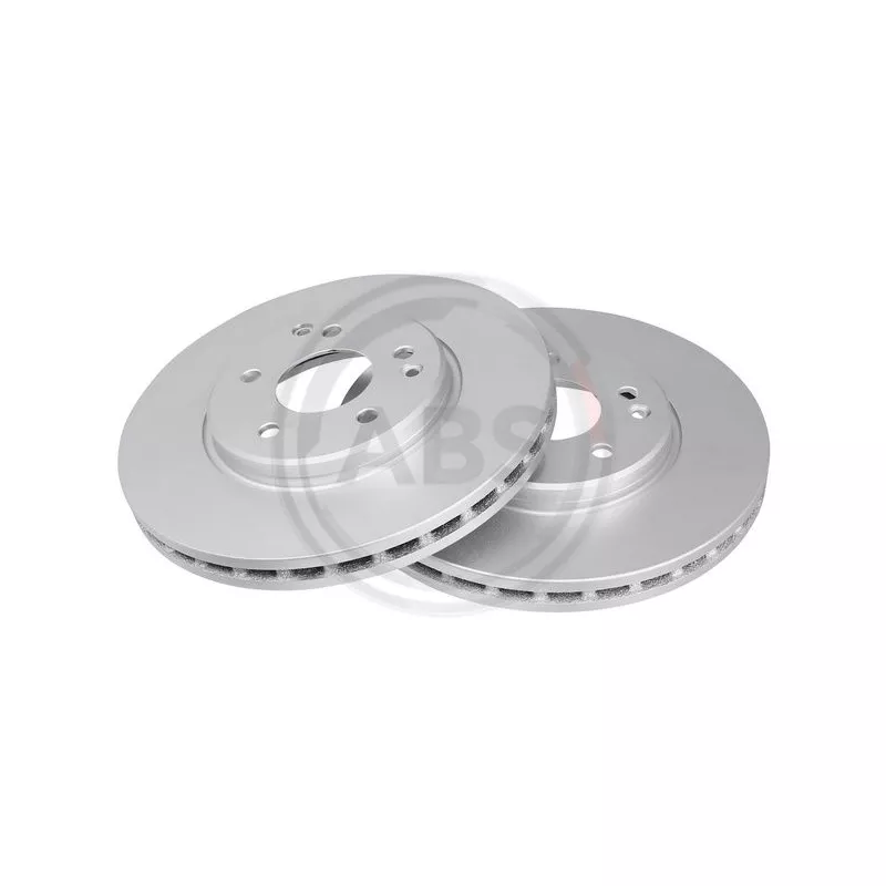 Jeu de 2 disques de frein avant A.B.S. 17017