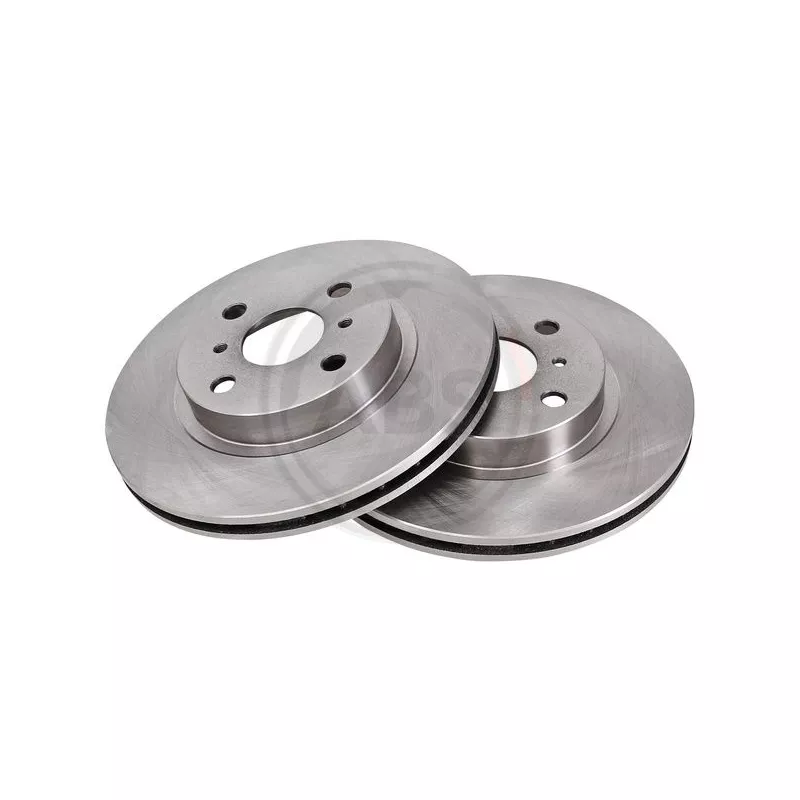 Jeu de 2 disques de frein avant A.B.S. 17019